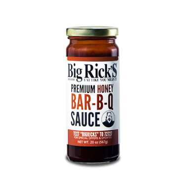Big Rick's Honey Bar-B-Q Sauce 20oz